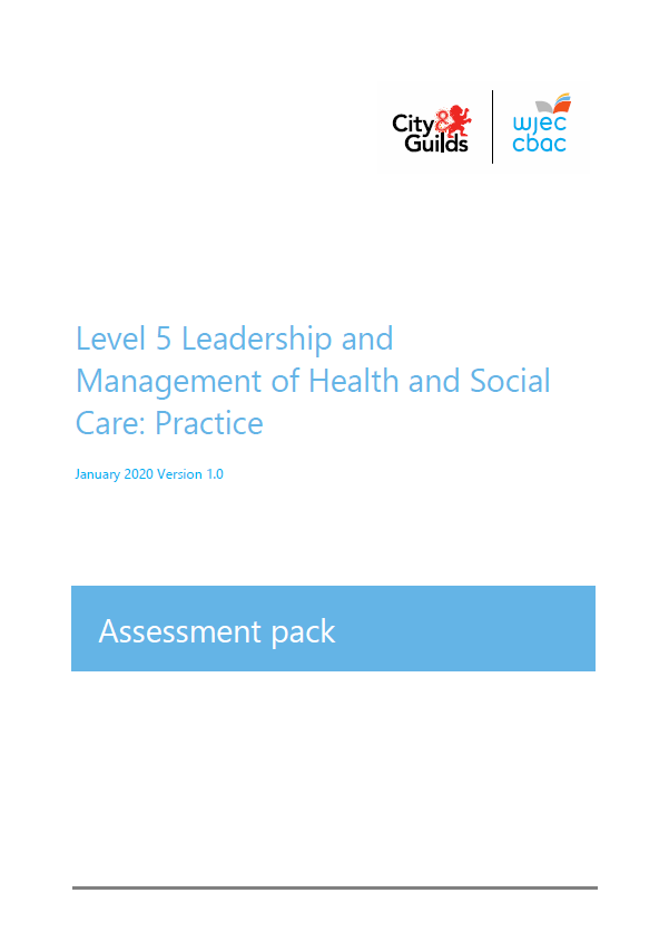 8040 10 Level 5 Leadership And Management In Hsc Assessment Pack