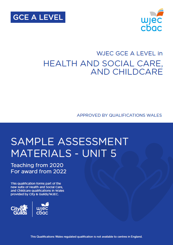 Wjec Gce Hsccc Unit 5 Sams E 06042020