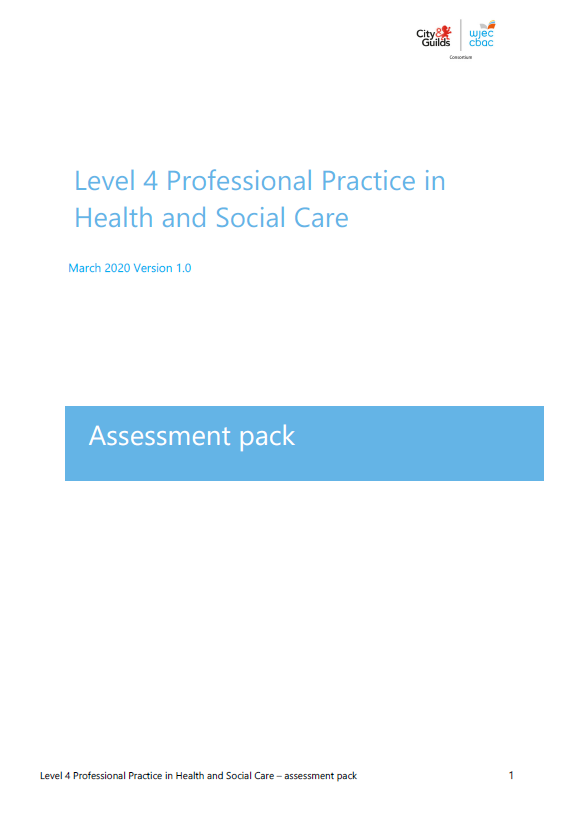 8040 08A L4 Hsc Professional Practice Assessment Pack